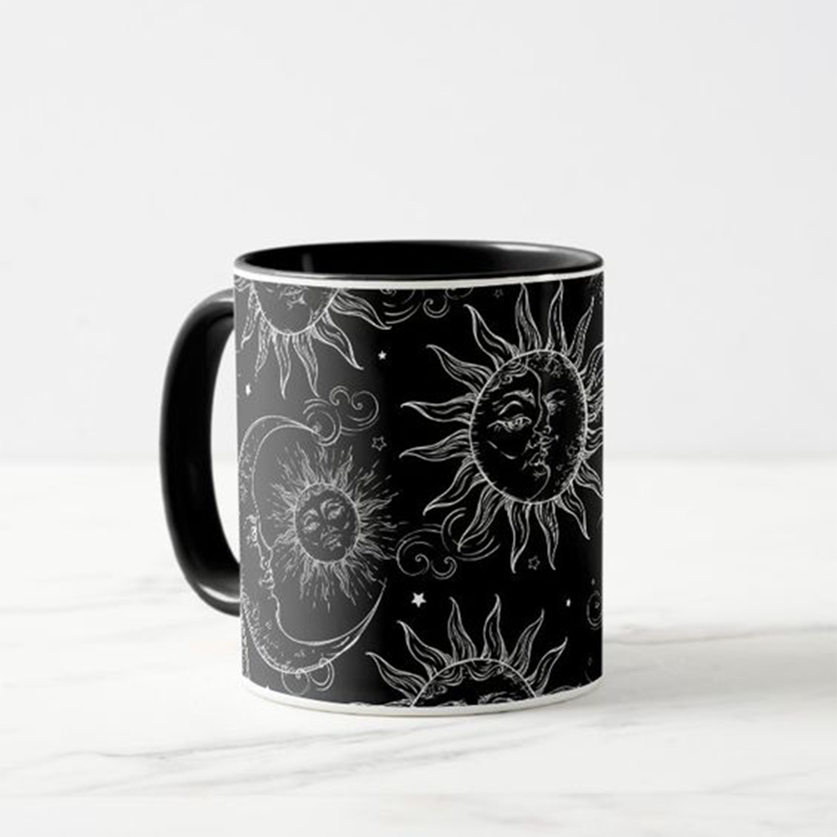 IMPRESIÓN EN TAZAS NEGRAS