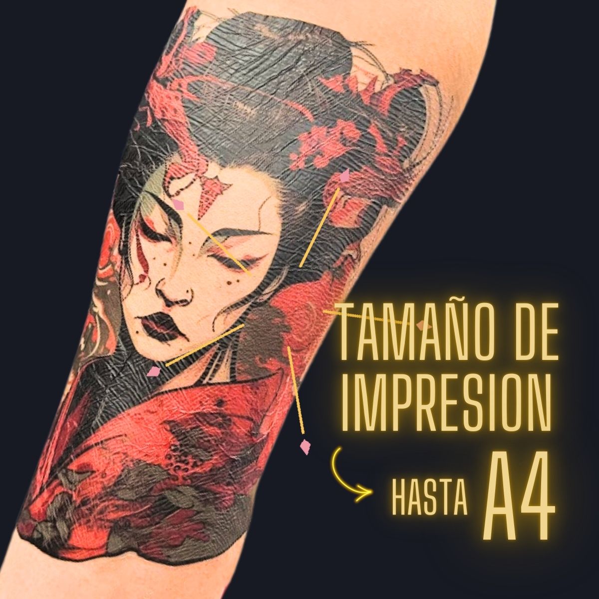PAPEL PARA IMPRESIÓN LÁSER TATUAJES TEMPORALES | KIT 10 HOJAS A4